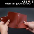KISMIS New PU Leather 24-Slot Card Case - Business Card and Passport Holder for Men and Women. 