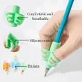 1/3pcs Children Writing Pencil Pan Holder Kids Learning Practise Silicone Pen Aid Grip Posture Correction Device for Students. 
