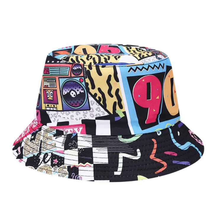 Spring/Summer%20Outdoor%20Men%E2%80%99s%20Sun-proof%20Bucket%20Hat%20Unisex%20Fisherman%20Hat%20Leisure%20Ramen%20Print%20Hat%20Fashion%20Women%E2%80%99s%20Basin%20Cap%20-%20Image%207