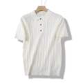 Luxury Lining Polo Neck Knitted T-shirt For Men - Fashion | T-Shirts For Men | Men's Wear | Polo T-Shirts |. 