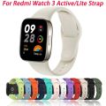 Silicone Loop For Xiaomi Redmi Watch 3 Active/Lite SmartWatch Wristbands Bracelet watchband correa Belt Replacement Accessories. 