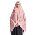 Stylish lace hijab, Namaz Iscarf, Umrah hijab,. 