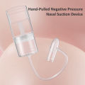 Manual Nose Cleaner for Newborn Baby Child Nasal Aspirator Silicone Head Snot Vacuum Suction Cleaning Care Sinusitis Nasal Wash. 
