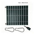 5W Sunpower Portable Solar Panel 6V Solar Plate WithUSB Safe Stabilize Charger For Power Bank Phone Outdoor Camping Home RV .
