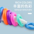 Children's Montessori Toy Animals Rainbow Stacked Ring Tower Stacking Educational Toys Infant Development Early Education Toys. 
