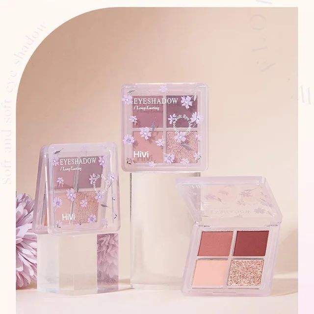 Flower%20Beauty%20Makeup%20Set%20Gift%20Box%20Hivi%20Velvet%20Lip%20Glaze%20Lipstick%20Eyeshadow%20Holiday%20Gift%20For%20Girlfriend%20&%20Wife%208pcs%20Make-up%20Set%20-%20Image%204