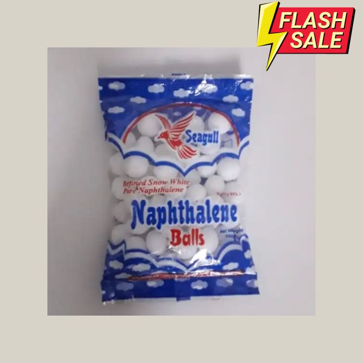 Snow White Pure Naphthalene Balls 100g -  (Kapuru Bola)