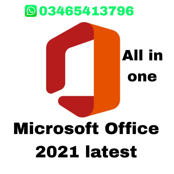 Microsoft Office 365 apps pro plus 2021-24 all in one fully activated