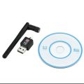 Original Wifi Adapter Antina For Pc 300mbps Long Range  - Wireless N USB Antenna DVR WIFI Internet Connector Adapter Receiver Device For PC And Laptop - Support Windows & MAC & Linux Best USB Mini Wireless Wi-Fi Adapter catcher Dongle Receiver Network LAN. 