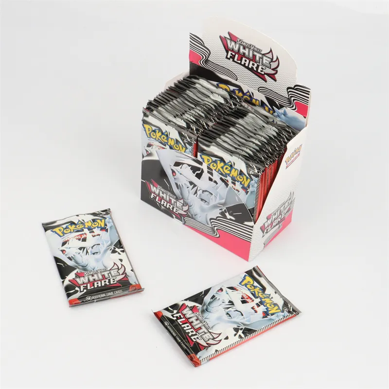 English Pokemon Card Black Bolt White Flare Booster Box Battle Pokemon  Trade Card Transaction 36Pack | Daraz.com.bd