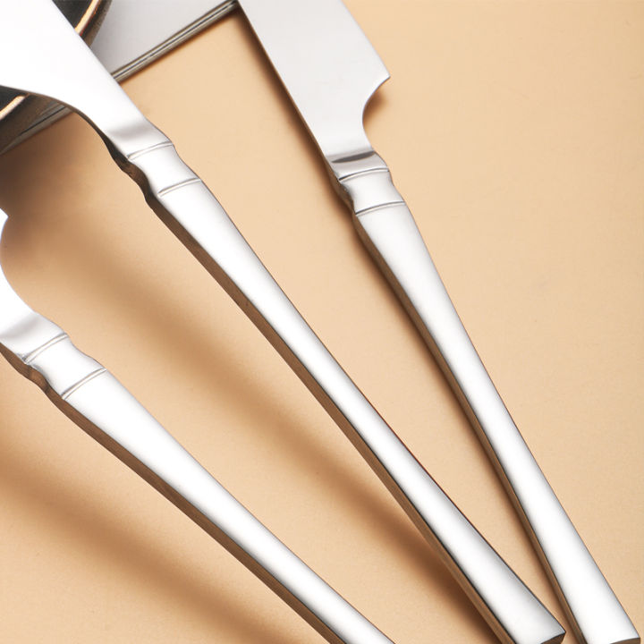 4/6/8pcs%20Stainless%20steel%20mirror%20knife%20set%20suitable%20for%20hotel%20restaurant%20family%20kitchen%20Western%20steak%20party%20-%20Image%204