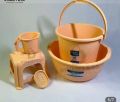 Bathroom set 5pcs ,Tub ,Bucket,stool,mug ,soap dish. 