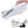 Portable Handheld Sewing Machine Mini Stitch Sew Needlework Cordless Clothes Fabrics Electric Sewing Machine. 