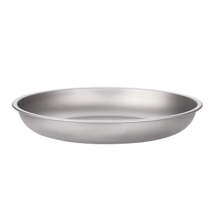Tiartisan%20Pure%20Titanium%20Ultralight%20Portable%20Outdoor%20Camping%20Round%20Plate%20220mm%20Extra%20Large%20Fruit%20Salad%20Dinner%20Dishes%20Tableware%20-%20Image%207