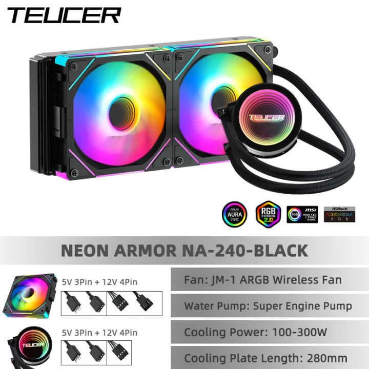 Teucer%20240%20360%20Water%20Cooling%20CPU%20Cooler%20ARGB%20Fan%20Liquid%20Heatsink%20Integrated%20Radiator%20for%20Intel%20LGA%201700//1200/1150%202011%20AM4%20AM5%20-%20Image%207