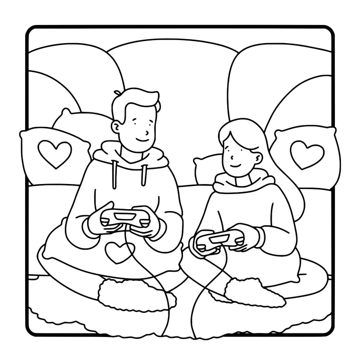 DREAM%20DATE:%20Coloring%20Book%20for%20Adults%20Featuring%20Cute%20Cozy%20Daily%20Activities%20for%20Relaxation%20(Cozy%20Spaces%20Coloring)%20-%20Image%204