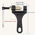 Versatile Chain Breaker All-Terrain Vehicle Universal Chain Breaker Tool Durable Steel 420-530 Chain Easy DIY Repair Motorcycle. 