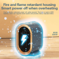 2025 New1200W Portable Electric Heater Mini Desktop Fan Heater Smart Warm Air Machine Home Bedroom Office Winter Heater. 