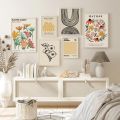 Matisse Poster Yayoi Kusama Posters and Prints Canvas Patings  Flower Market Wall Art Pictures for Living Room Boho Decor. 