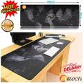 Eco mousepads size 80x30 cm large mouse pad works well map the world. 