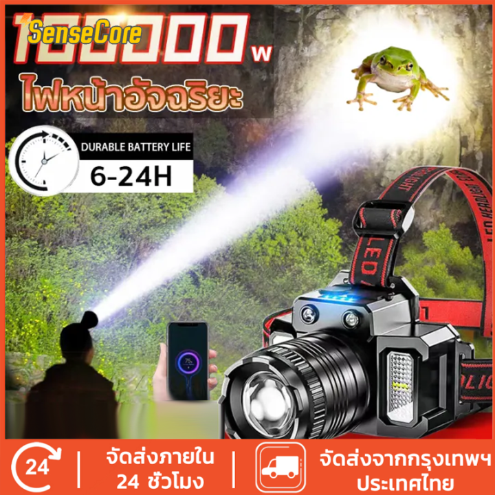 LED headlamp zoomable rechargeable flashlight head lamp headlamp flashlight torch head light headlamp