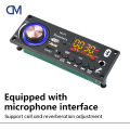 DC 12V MP3 BT Decoding Board Car Audio Mp3 Decoder Bt 5.3 Without Amplifier USB TF FM Radio Module Color Screen MP3 Player. 