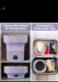 Electric Portable Folding Mini Washing Machine For Underwear Socks Baby Clothes Towels. 