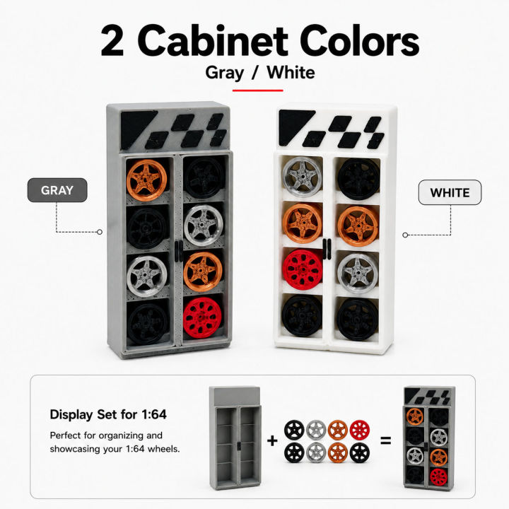 1:64%20Scale%20Wheel%20Cabinet%20Set%20with%208%20Random%20Wheels,%20Mini%20Diecast%20Car%20Rim%20Storage%20Display%20Rack,%20Garage%20Diorama%20Accessory%20-%20Image%204