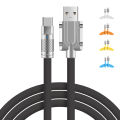 120W 7A USB Type C Cable Super Fast Charging Wire Liquid Silicone Type C Cable For Xiaomi Huawei Samsung POCO Data Charger Cord. 