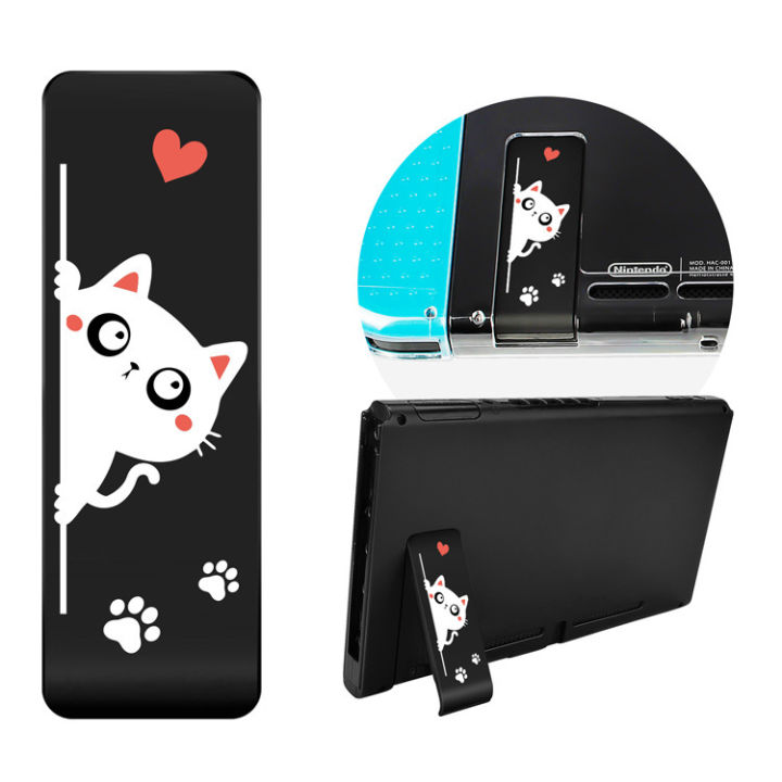 Kickstand%20Stand%20Holder%20Replacement%20Bracket%20for%20Nintendo%20Switch%20Console%20Host%20Back%20Cover%20Support%20Cartoon%20Cat%20Pattern%20NS%20Parts%20-%20Image%202