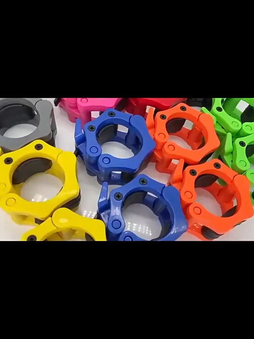 (Preorder) GYMPRO 1PC 50mm Quick Release Barbell Clamps Spin Lock Barbell Collars Clips Weight Clips for Elevated Training Fitness Workout