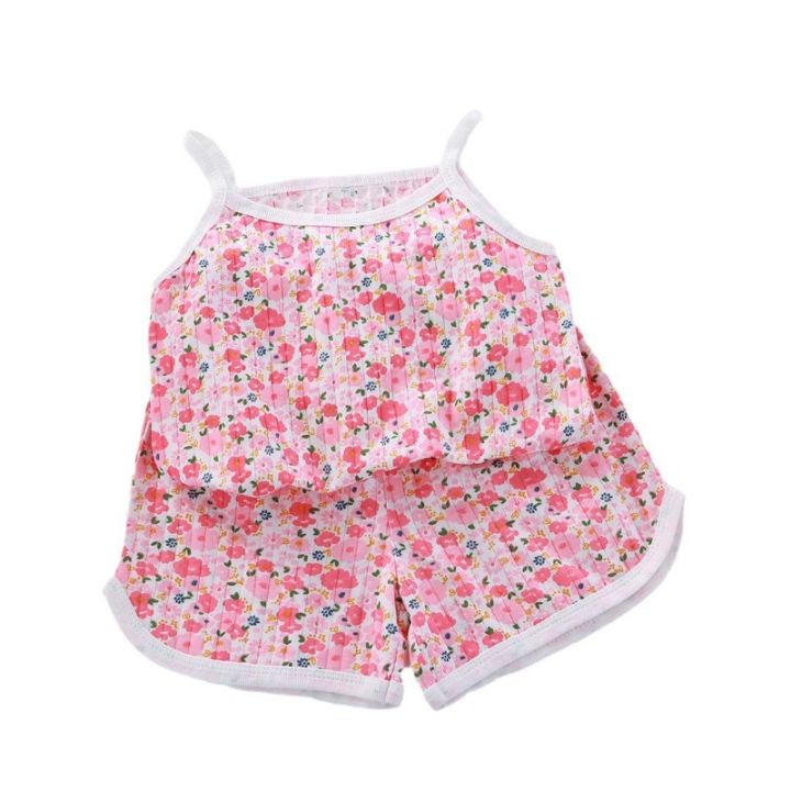 Girls%20Summer%20Clothes%20Sets%20New%20Baby%20Sleeveless%20Tops%20Shorts%202%20Pieces%20Suit%20Girls%20Square%20Collar%20Clothing%20Set%20Kids%20Cotton%20Clothes%20-%20Image%206