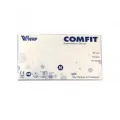 Comfit Examination Powder Free Hand Gloves Large Size, 100 Pcs Per Box, Made in Malaysia.