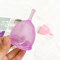1pcs Silicone Menstrual Cup Medical Lady Period Cup Sterilizer Menstrual Cup Menstruation Women Reusable.