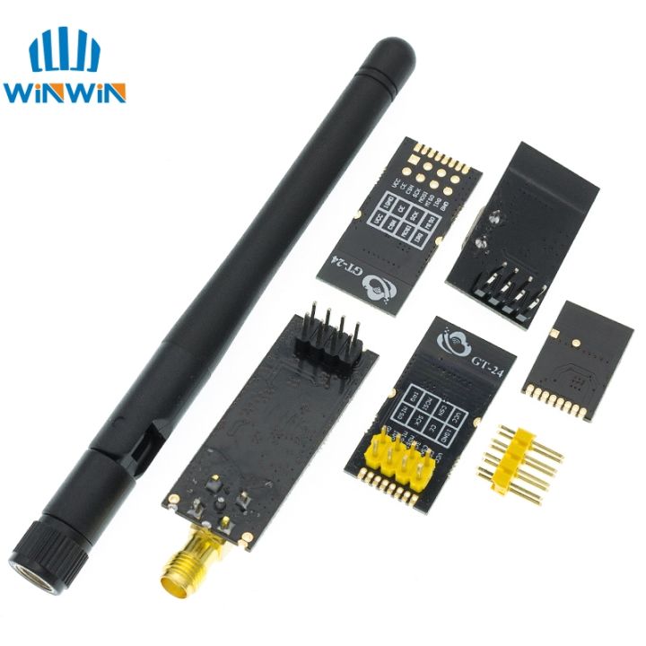 NRF24L01+%202.4G%20wireless%20data%20transmission%20module%202.4GHz%20NRF24L01%20upgrade%20version%20NRF24L01+PA+LNA%201000%20Meters%20GT24%20For%20Arduino%20-%20Image%206