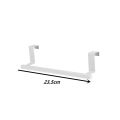 Towel Rack Over Door Towel Bar Hanging Holder Stainless Steel Kitchen Cabinet Bathroom Towel Rag Rack Home Organizer Hanger.