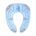 Travel On A Toilet Seat Non-Slip Suction Cups  Folding Travel Potty Seat Portable For Fits Round Oval Toilets Tourist Carry-On. 