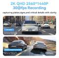 DDPAI Mini Pro 2K 1440P Dash Camera | WiFi Voice Control Super Night Vision Smart Dash Cam. 