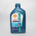 Shell Advance 10W-40 Synthetic Based Motorcycle Oil- 1 Litre. 