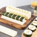 Reusable Sushi Maker Equipment Kit Round Square Heart-shaped Kimbap Sushi Rolls Mold Sushi Making Tools Cake Roll Mold. 
