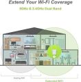BrosTrend WiFi Extender AC1200 WiFi Booster and Signal Amplifier,. 