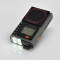 FM Radio Digital Portable Stereo Speaker MP3 Audio Player High Fidelity Sound Quality. 
