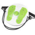 Mo all in one twist plate, twist plate with rope, waist, thigh, upper arm, hip, option 2 (white-pink). 