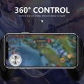 Round Game Joystick Universal Mobile Phone Rocker for Iphone Android Metal Button Controller Smartphone Suction Cup Gamepad.