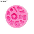 GJ-960 Candy Mold, Silicone Chocolate Mold, Small Square Candy Molds, Silicone Candy Moulds,Polymer Clay Molds,Biscuit Mould. 