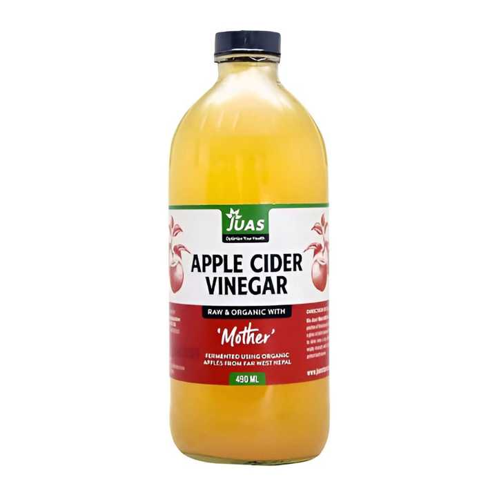 JUAS Raw Apple Cider Vinegar with Mother - 490ml