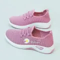 2025 Women's Sports Walking Shoes, Autumn New True Fly Weaving Cloth Daisy  Shoes  Anti-slip column. 