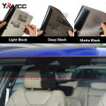 Car Windshield Sunshading Sticker Anti-UV Protection Black Film Front Window Sunshade Tape for Car Accessories Summer Supplies.