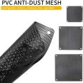 6cm 8cm 12cm PVC Black Computer Fan Dust Filter Net Dustproof Cover Guard PC Cooler Fan Mesh Case.