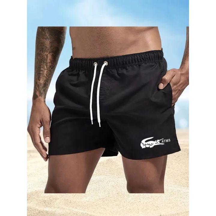 2026Print%20Men's%20Casual%20Beach%20Pants%20Summer%20Seaside%20Vacation%20Leisure%20Breathable%20Shorts%20Suitable%20for%20Surfing%20and%20Swimming%20-%20Image%202